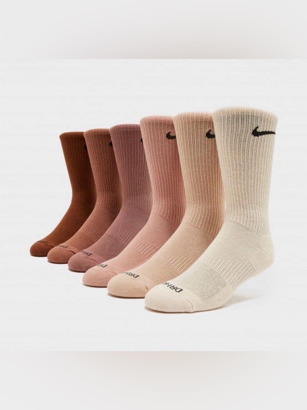 Nike Everyday Plus Cushioned Training Crew Socks (6 Pairs)